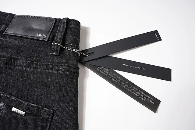 Jeans Negro Ajustados Rotos 8
