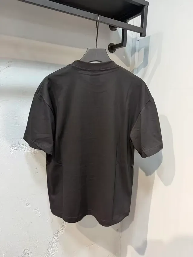 Graphic Portrait Money Motif Oversized T-Shirt 4