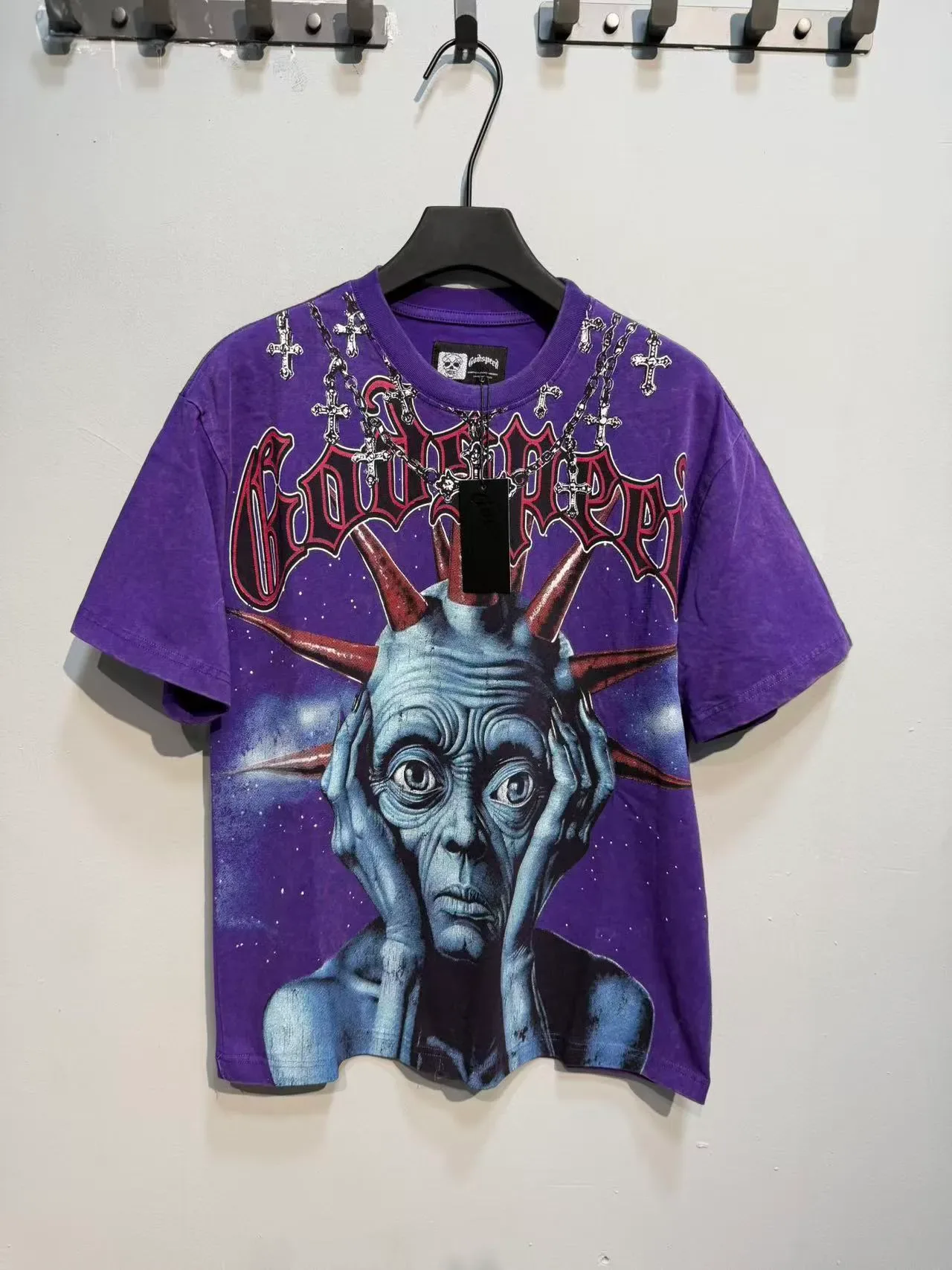 Graphic Print Crew Neck Short Sleeve T-Shirt 3