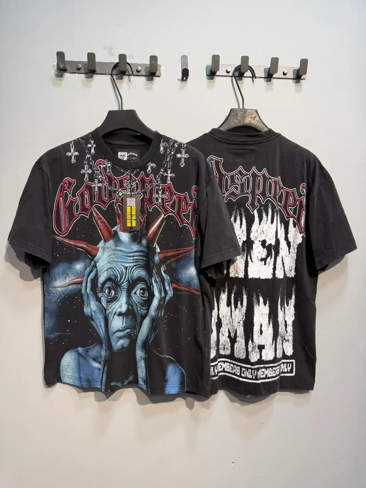 Graphic Print Crew Neck Short Sleeve T-Shirt 7
