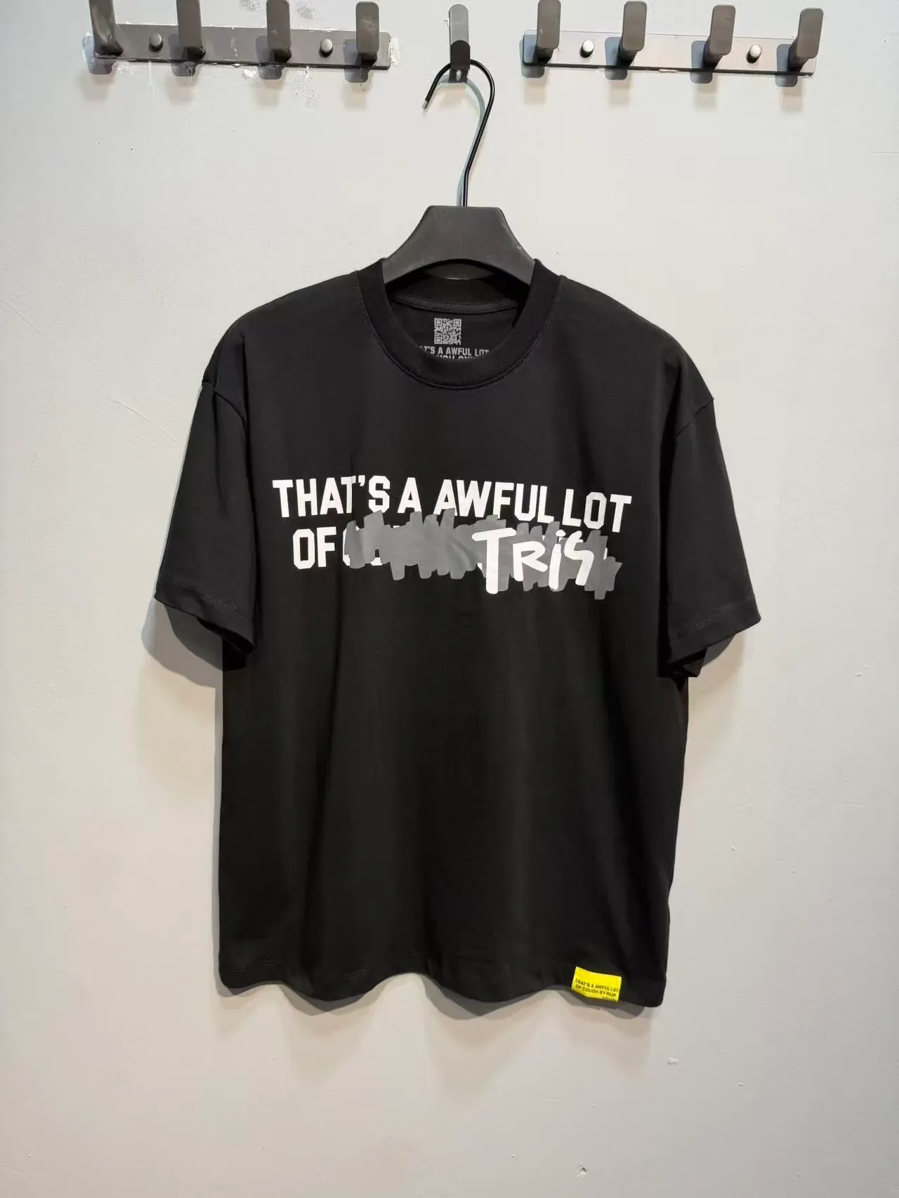 Graphic Print Oversized Crew Neck T-Shirt 6