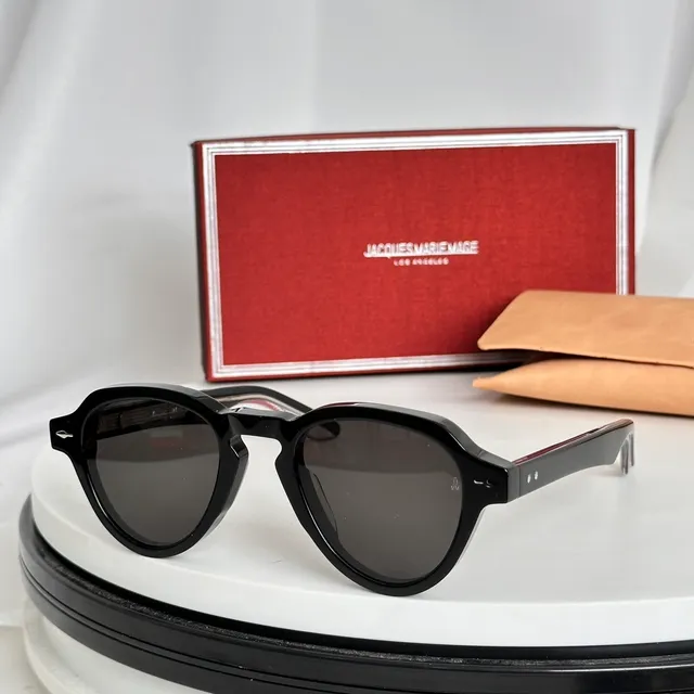 Jacques Marie Mage Octagonal Pink Tint Sunglasses 7