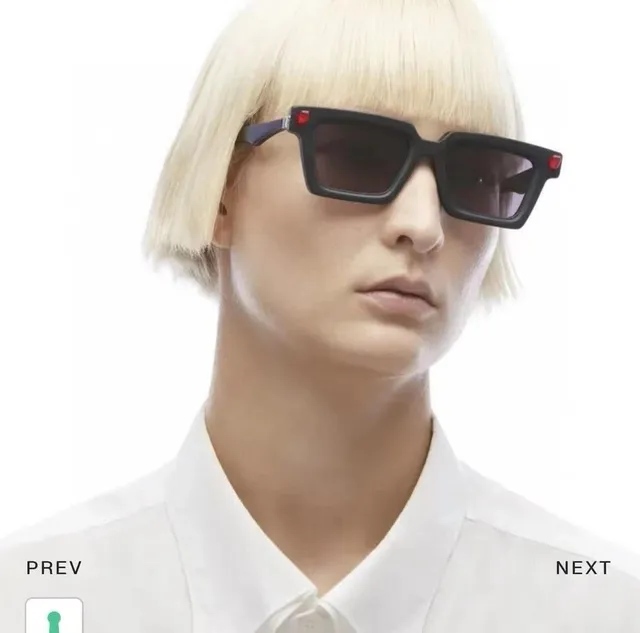 KUBO Rectangular Two-Tone Acetate Optical Glasses 8