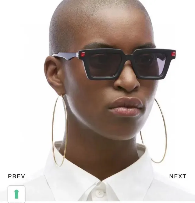KUBO Rectangular Two-Tone Acetate Optical Glasses 9