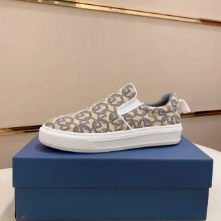 Sneaker lifestyle slip-on à motif monogramme