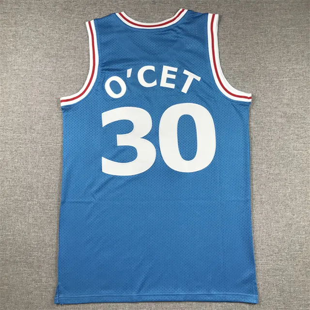Perc O'Cet No. 30 جيرسي شبكي أزرق فاتح 3