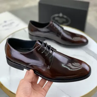 Chaussures Oxford Marron Poli Cap Toe