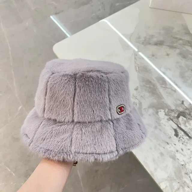 Chapéu Bucket Roxo Vermelho Pele Sintética Acolchoada 7