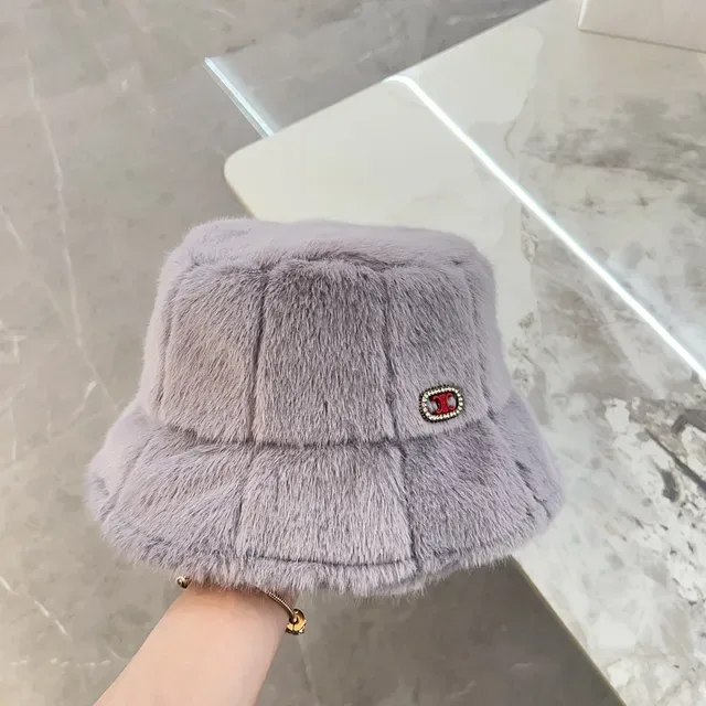 Chapéu Bucket Roxo Vermelho Pele Sintética Acolchoada 8