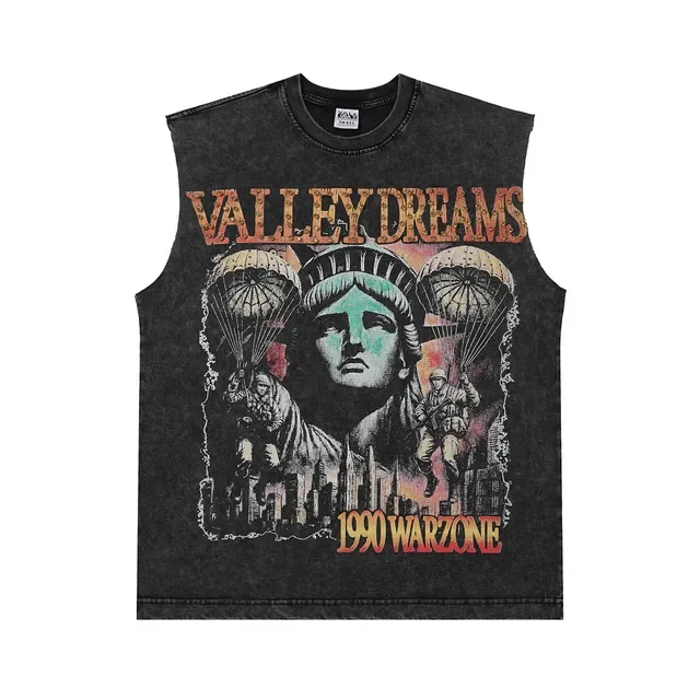 Valley Dreams 印花无袖圆领背心 5