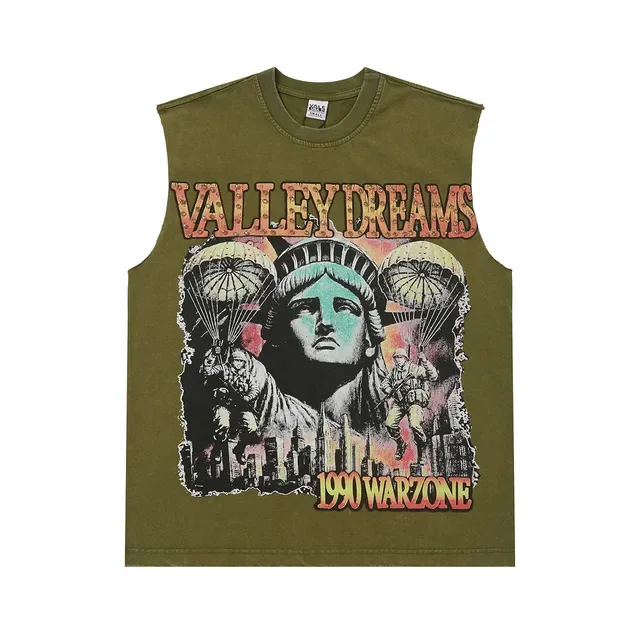 Valley Dreams 印花无袖圆领背心 7