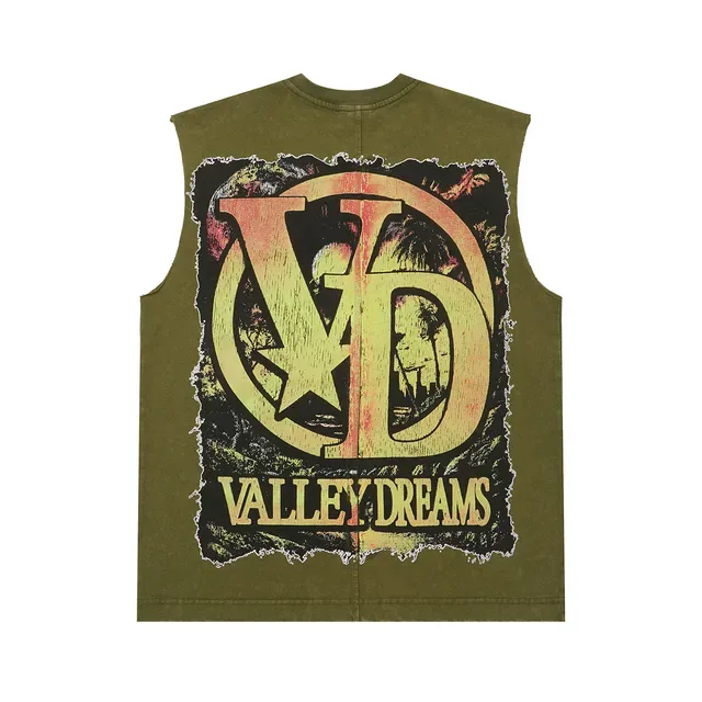 Valley Dreams 印花无袖圆领背心 8