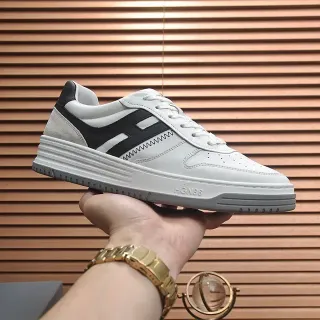 Sneaker Lifestyle Low-Top Blanco y Negro