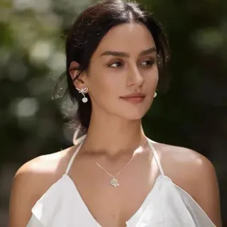 White Ruffled Halter-Neck Layered Vest Top