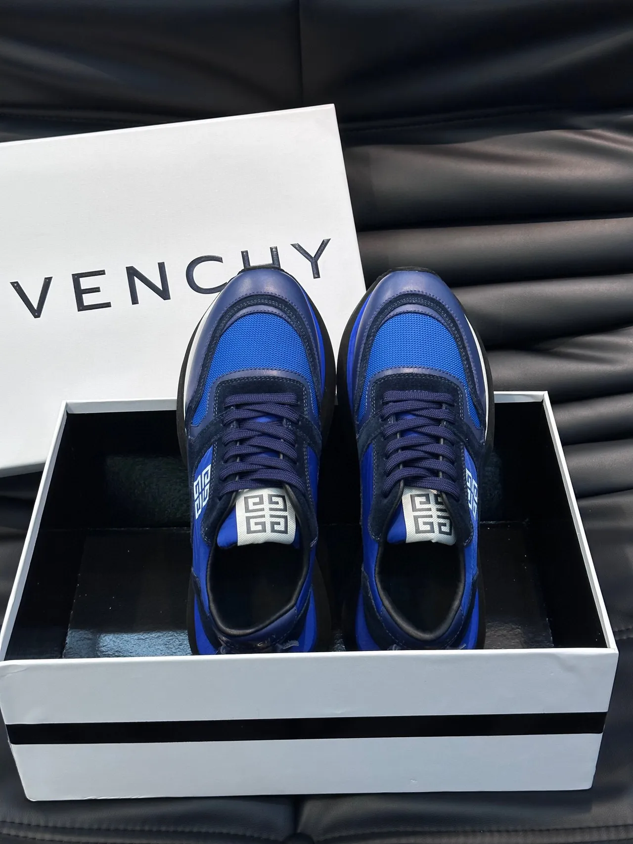 Givenchy City Sport Bleu et Marine Lifestyle Sneakers 4