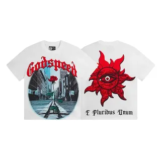 Godspeed Graphic-Print Double-Sided T-Shirt