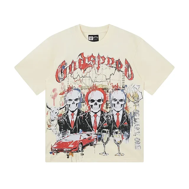 T-shirt oversize Godspeed à imprimé graphique 2