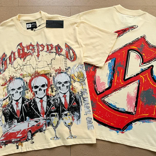 T-shirt oversize Godspeed à imprimé graphique 4