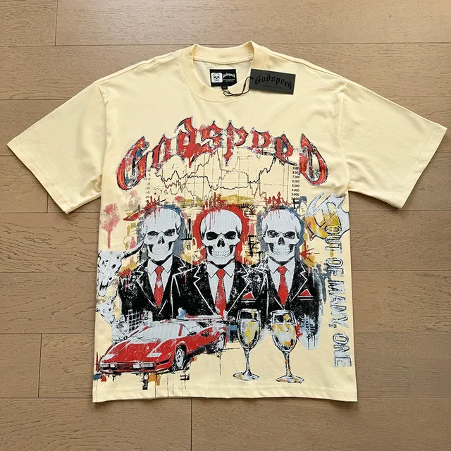 T-shirt oversize Godspeed à imprimé graphique 5