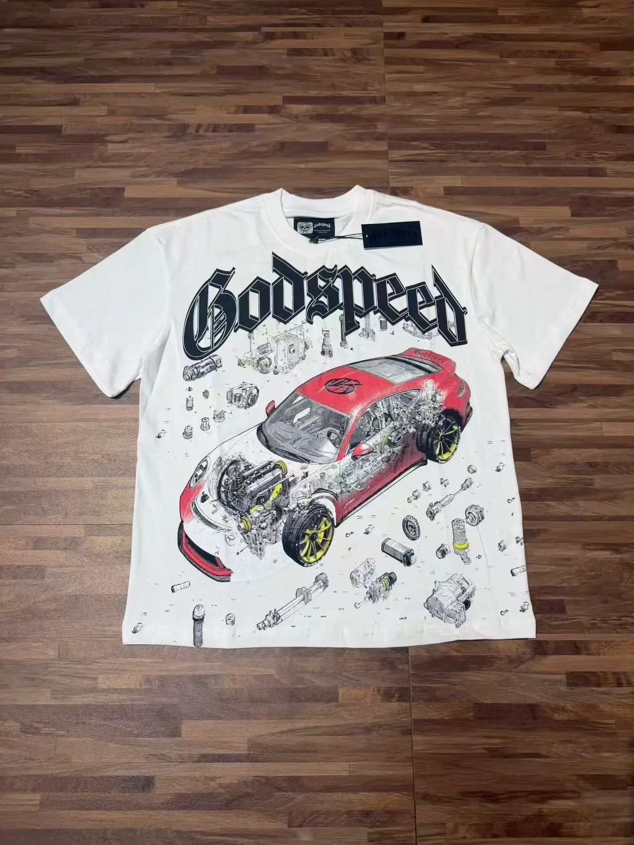 T-shirt oversize imprimé graphique Godspeed 2