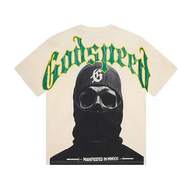 تي شيرت Godspeed بطباعة جرافيك 3