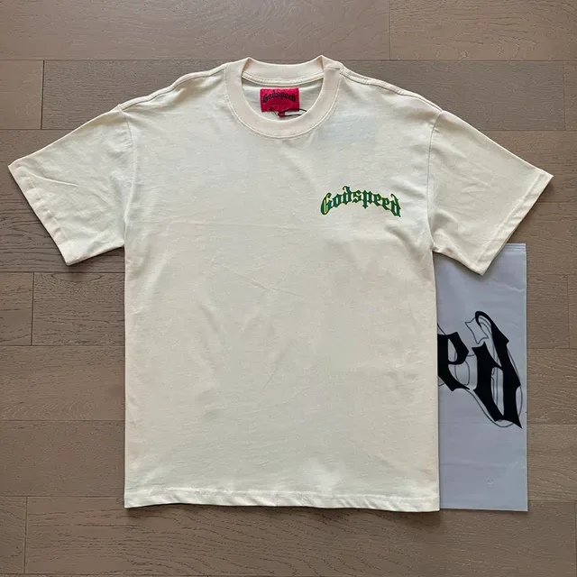 تي شيرت Godspeed بطباعة جرافيك 9