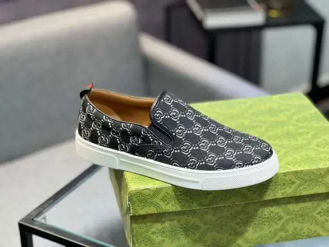 Gucci Ace GG Monogram Slip-On Lifestyle Sneakers 2