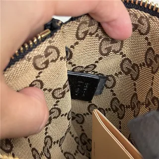 Gucci बेज ब्राउन GG Monogram कैनवास लेदर ट्रिम टोट बैग 2