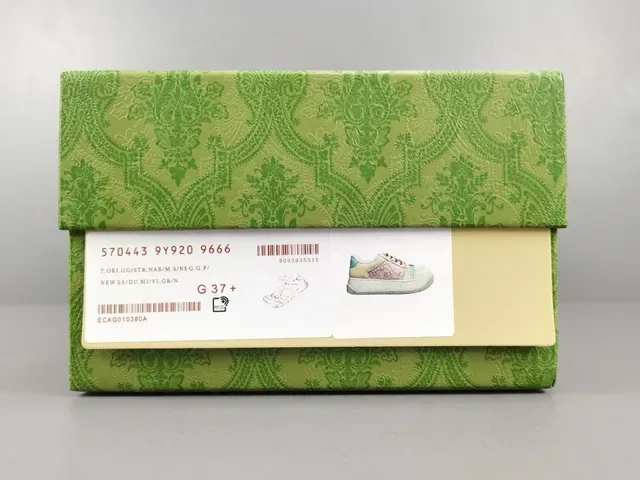 Gucci Beige Pink GG Monogram Canvas Color-Blocked Upper Lifestyle Sneakers 11