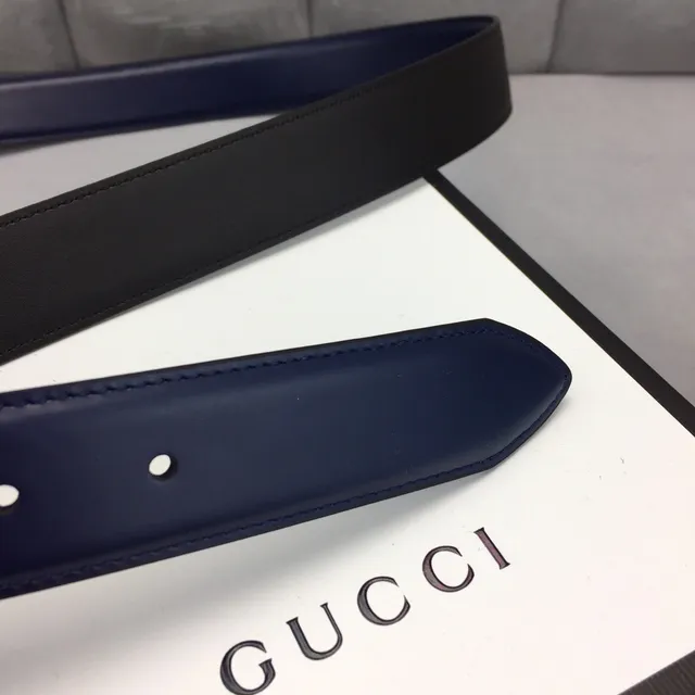 حزام جلدي Gucci Dionysus بحلقة بحرية وذهبية مزخرف برأس أسد مزخرف إطار بيضاوي مدبب 7