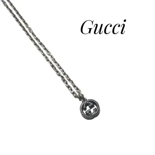 Gucci GG Marmont Twisted Rope Interlocking G Necklace