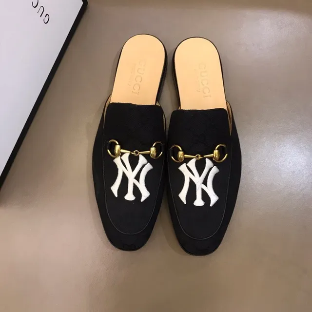 Gucci Horsebit 1955 কালো ও সাদা NY Logo লুফার 4