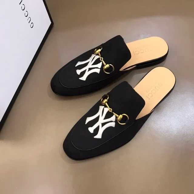 Gucci Horsebit 1955 কালো ও সাদা NY Logo লুফার 6