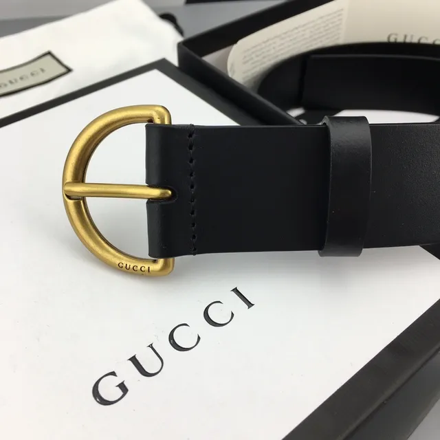 Gucci Horsebit 1955 Black Leather Belt 3
