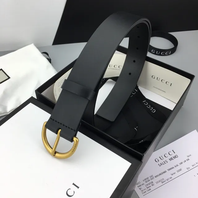 Gucci Horsebit 1955 Black Leather Belt 4