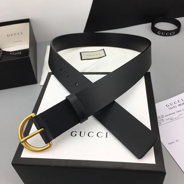 Gucci Horsebit 1955 Black Leather Belt 6