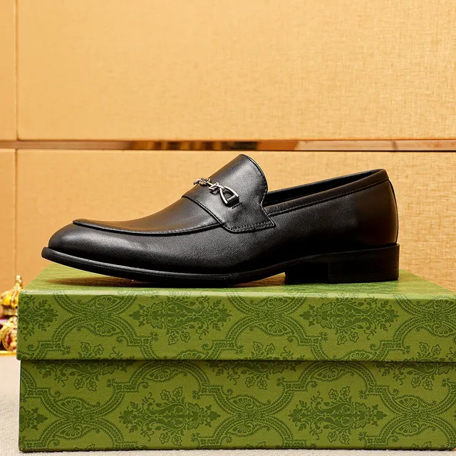 Gucci Horsebit 1955 Mocassins de couro preto com Horsebit 6