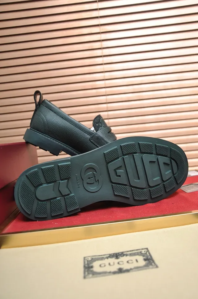 Gucci Horsebit 1955 Mocassins Cuir Noir 3