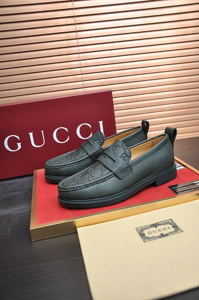 Gucci Horsebit 1955 Mocassins Cuir Noir 4