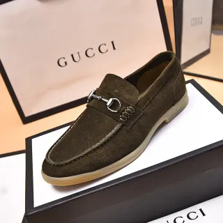 Gucci Horsebit 1955 জলপাই হরা সুয়েড লোফার