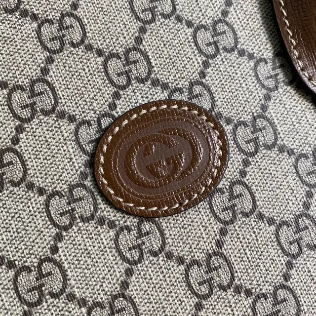 Gucci Ophidia Beige and Brown GG Monogram Tote Bag 6