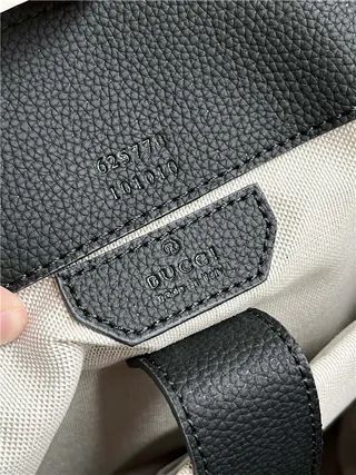 Gucci Ophidia উব্রাসড GG মনোগ্রাম কালো ক্যাজুয়াল ব্যাকপ্যাক 2