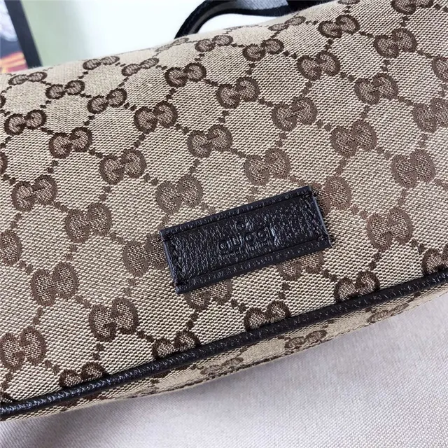 Gucci Ophidia GG Monogram بيج وبني حقيبة على الكتف 14