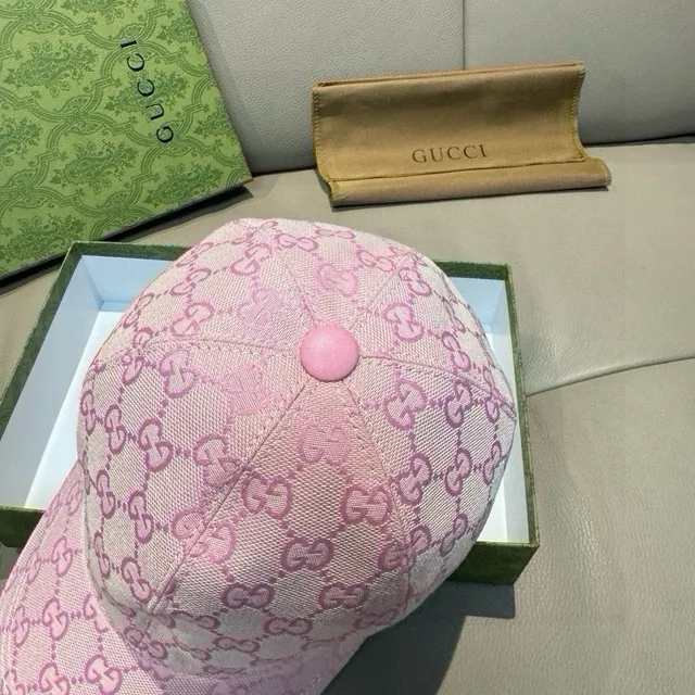 Gucci Screener Rose GG Monogram Casquette de baseball 6