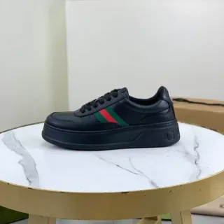 Gucci Tennis 1977 黑绿红 Web 生活运动鞋