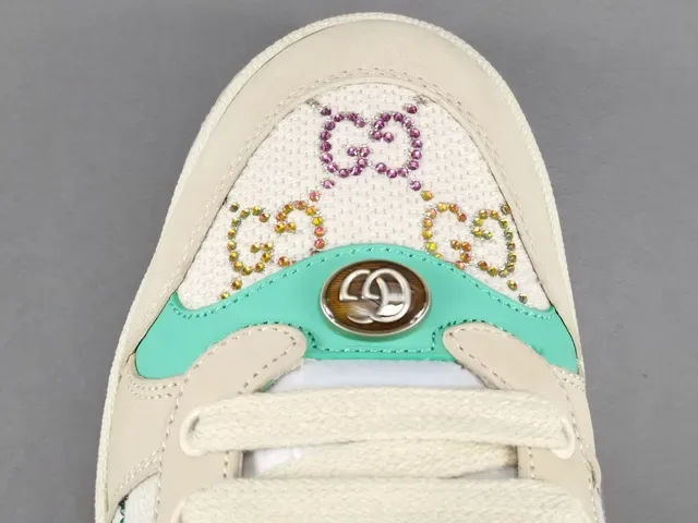 Gucci Tennis 1977 Multicolor Web Stripe Lifestyle Sneakers 10