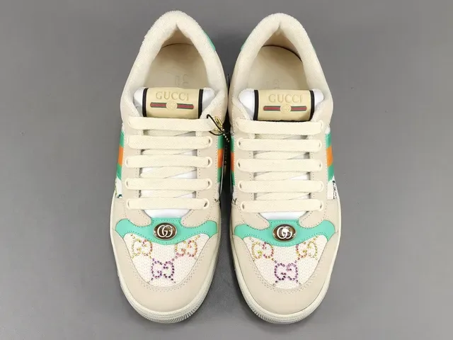 Gucci Tennis 1977 Multicolor Web Stripe Lifestyle Sneakers 16