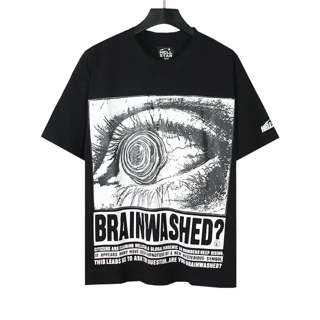 Hellstar Brainwashed? 图案印花宽松T恤 4