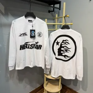 Hellstar Graphic Print Long-Sleeve Crewneck T-Shirt