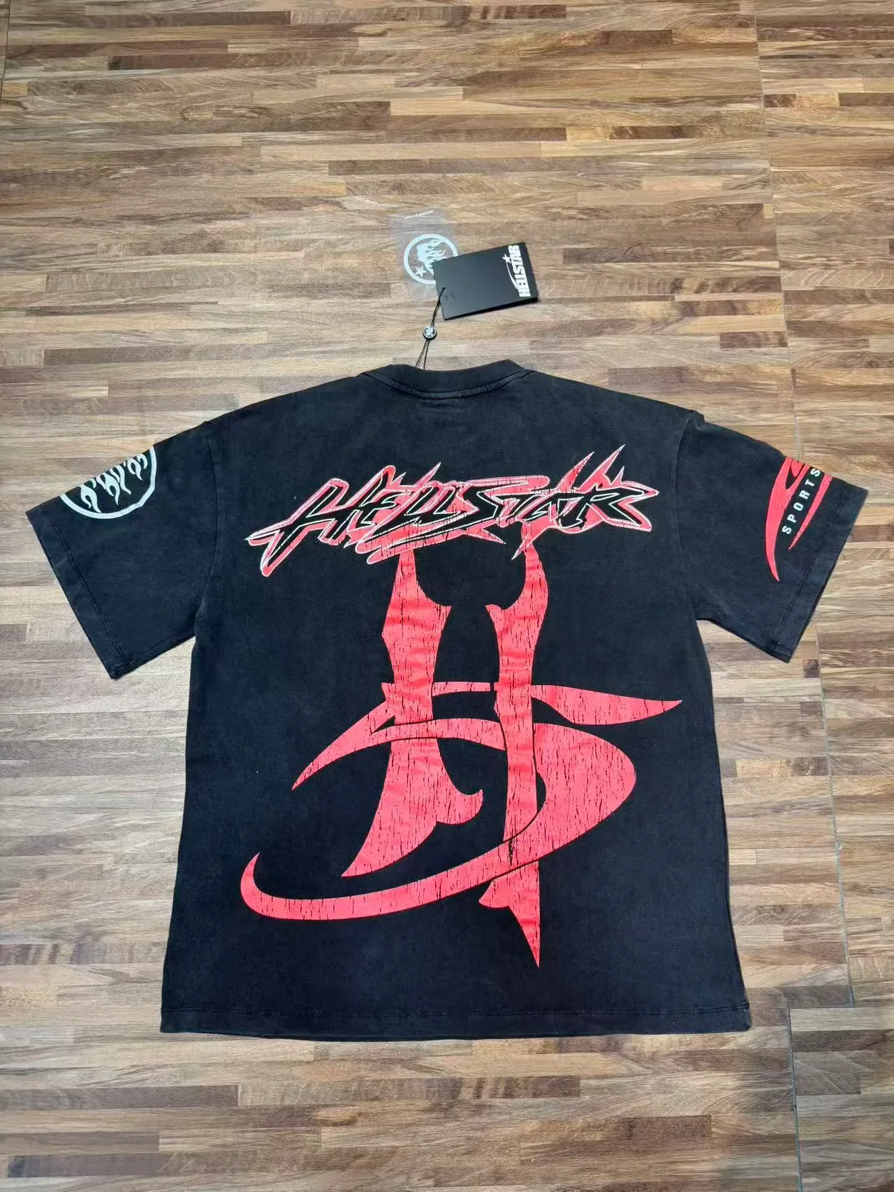 Hellstar Graphic Print Oversized T-Shirt 6